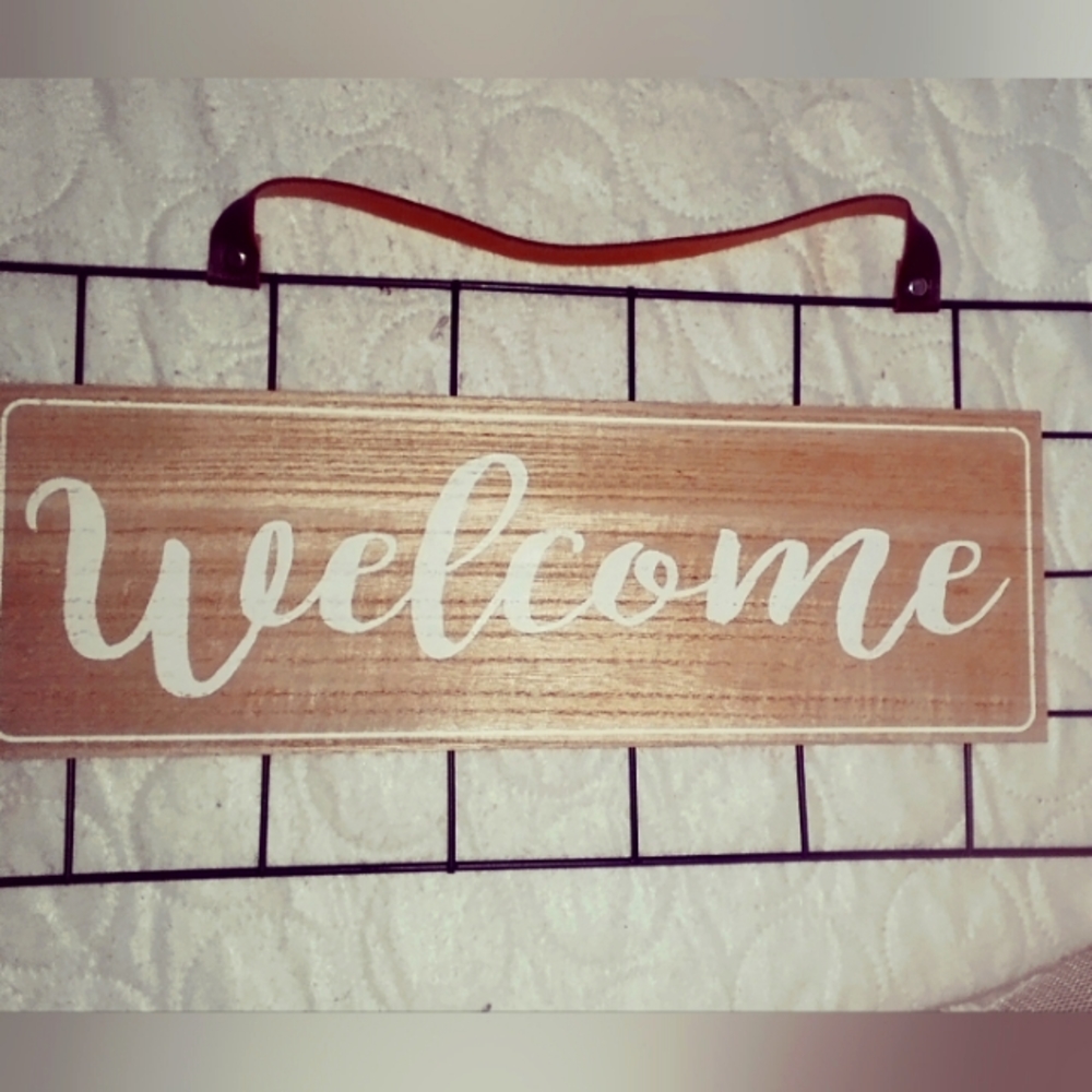 Welcome sign (cute Christmas gift!)